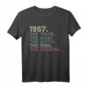 Herren Jahrgang 1967 The Year Man Myth King Legend Retro Geburtstag T-Shirt – Perfektes Geschenk für den 1967er Jahrgang & Geburtstagsparty