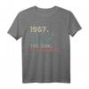 Herren Jahrgang 1967 The Year Man Myth King Legend Retro Geburtstag T-Shirt – Perfektes Geschenk für den 1967er Jahrgang & Geburtstagsparty