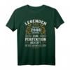 Legenden 2008 Geboren Geschenk Jahrgang 2008 Geburtstag T-Shirt - Lustiges Geburtstagsgeschenk für Männer und Frauen