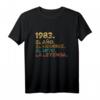 Jahrgang Herren Mythos Legende – Vintage Geburtstagsgeschenk 1983 T-Shirt für Männer und Jubilare