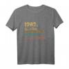 Jahrgang Herren Mythos Legende – Vintage Geburtstagsgeschenk 1983 T-Shirt für Männer und Jubilare