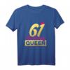 Damen 61. Geburtstag Geschenk Jahrgang 1962 - Birthday Queen Krone T-Shirt für Frauen, Mütter & Omas zum Geburtstag