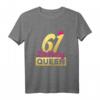 Damen 61. Geburtstag Geschenk Jahrgang 1962 - Birthday Queen Krone T-Shirt für Frauen, Mütter & Omas zum Geburtstag