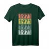 1971 Geburtstag Jahrgang Geburtsjahr T-Shirt – Klassisches Geschenk für Geburtstag und Weihnachten