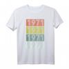 1971 Geburtstag Jahrgang Geburtsjahr T-Shirt – Klassisches Geschenk für Geburtstag und Weihnachten