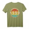 22. Geburtstag T-Shirt - Lustiges Geschenk für 22 Jahre, Männer & Frauen, Legendär seit 1999