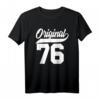 47. Geburtstag Geschenk für Mann und Frau - Original Jahrgang 1976 T-Shirt, lustiges Geburtstagsoutfit für Damen und Herren