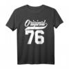 47. Geburtstag Geschenk für Mann und Frau - Original Jahrgang 1976 T-Shirt, lustiges Geburtstagsoutfit für Damen und Herren