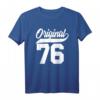 47. Geburtstag Geschenk für Mann und Frau - Original Jahrgang 1976 T-Shirt, lustiges Geburtstagsoutfit für Damen und Herren