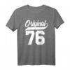 47. Geburtstag Geschenk für Mann und Frau - Original Jahrgang 1976 T-Shirt, lustiges Geburtstagsoutfit für Damen und Herren