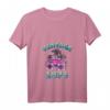 Damen 47. Geburtstag Vintage 1973 T-Shirt mit V-Ausschnitt – Retro Geschenk für Mann und Frau, Geburtstagsspruch mit Palmen & Ghettoblaster