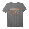 1977 Shirt. Geburtstag Jahrgang T-Shirt. Retro Vintage Tee – Perfektes Geburtstagsgeschenk für Männer und Frauen