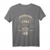 HapOwl Geschenk für Mann - Mythos Legende Jahrgang 1982 T-Shirt | Vintage Geburtstagspresent für Vater, Opa & Onkel