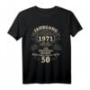 50. Geburtstag Geschenk für Mann – Mythos, Legende & Jahrgang 1971 T-Shirt, Vintage & Legendär
