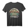 HapOwl September 1982 Jahrgang - Legendäres Limited Edition T-Shirt für 40 Jahre alte Männer und Frauen