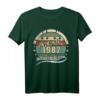 HapOwl September 1982 Jahrgang - Legendäres Limited Edition T-Shirt für 40 Jahre alte Männer und Frauen