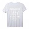 Baujahr April 1987 Vintage Mann Frau 35. Geburtstag T-Shirt - Lustiges Geschenk zum 35. Geburtstag für Damen und Herren