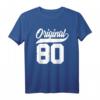 43. Geburtstag Geschenk für Mann und Frau - Original Jahrgang 1980 T-Shirt für Frauen und Männer, lustiges Geburtstagsoutfit