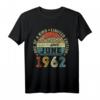 59. Geburtstag Geschenk Jahrgang Juni 1962 - Legendäres Vintage T-Shirt für Männer, Frauen, Opa & Oma
