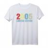 Limited Edition 2005 Geburtstag Jahrgang 15 T-Shirt – Retro Geschenkidee für Männer, Frauen & Paare zum 15. Geburtstag