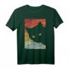 Katze Shirt. Jahrgang Cat T-Shirt im Retro Vintage Stil – Süßes Katzen Mama oder Papa Shirt für Männer und Frauen