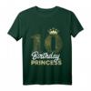 Kinder 10. Geburtstag Mädchen Geschenk - Prinzessin Jahrgang 2013 Süßes T-Shirt mit Krone für Geburtstagsfeier & Party