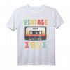 1981 Geschenk T Shirt - Vintage Retro Geburtstag T-Shirt für den Jahrgang 1981, perfekt für Jubiläum und Nostalgie-Fans