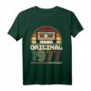 Retro Kassetten Tape Jahrgang 1977 - Vintage Musik T-Shirt für Geburtstagskinder, Männer und Frauen, perfekt als Geschenk oder für den Alltag