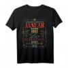Lustiges T-Shirt zum 60. Geburtstag, Jahrgang 1961, Vintage Stil, Geschenkidee für Sie und Ihn