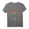 Lustiges T-Shirt zum 60. Geburtstag, Jahrgang 1961, Vintage Stil, Geschenkidee für Sie und Ihn