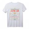Lustiges T-Shirt zum 60. Geburtstag, Jahrgang 1961, Vintage Stil, Geschenkidee für Sie und Ihn