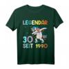 30. Geburtstag T-Shirt für Mann Jahrgang 1990 – Lustiges Einhorn Geschenk & Party Deko für den besonderen Tag