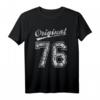 1976 Geburtstag T-Shirt – 47 Jahre Original Jahrgang 76 Vintage Retro Geschenk für Männer & Frauen zum Geburtstag