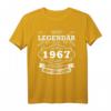 1967 Geburtstag - Legendär seit 1967 - Geburt einer Legende T-Shirt für Jubiläen und Geburtstagsfeiern