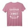 1967 Geburtstag - Legendär seit 1967 - Geburt einer Legende T-Shirt für Jubiläen und Geburtstagsfeiern