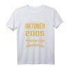 Lustiges T-Shirt zum 15. Geburtstag Jahrgang 2005 Oktober - Legendär seit 2005, Perfekt für Jungen und Mädchen, Geburtstags- und Familiengeschenke