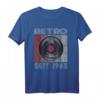 Geburtstag 1965 Retro Vintage Schallplatte Jahrgang T-Shirt – Perfektes Geschenk für Oma, Opa, Mama oder Papa zum Jubiläum oder Geburtstag