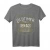 Lustiges Geburtstag Geschenk für Männer 1942 - Originelles T-Shirt mit Spruch für den besten Jahrgang