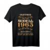 57. Geburtstag Oldtimer Spruch Geschenk Modell 57 1965 T-Shirt – Vintage Auto Geschenk für Automobil-Enthusiasten