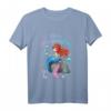 Kinder Geschenk 4. Geburtstag Mädchen - Meerjungfrau T-Shirt für 4-Jährige, ideales Geburtstagsgeschenk für Mädchen im Alter von 4 Jahren