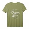 Lustiges 18. Geburtstag T-Shirt Jahrgang 2002 – Vintage Stil Geschenkidee für Sohn, Tochter, Enkel, Nichte & Freunde