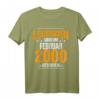 Legenden Sind Im Februar 2000 Geboren - Witziges Vintage Geburtstag T-Shirt für Männer und Frauen, Originelles Geschenk zum Geburtstag