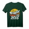Kinder 7. Geburtstag Geschenk | Retro Original Jahrgang 2015 Vintage Design - Lustiges Geburtstags-T-Shirt für Mädchen und Jungen