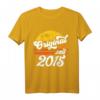 Kinder 7. Geburtstag Geschenk | Retro Original Jahrgang 2015 Vintage Design - Lustiges Geburtstags-T-Shirt für Mädchen und Jungen
