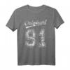 1991 Geburtstag 32 Jahre Original T-Shirt – Vintage Retro Geschenk für Herren und Damen zum Jubiläum