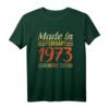 Lustiges 48. Geburtstag T-Shirt Jahrgang 1973 - Vintage Style Geschenkidee für Sie und Ihn, Perfekt für Familienmitglieder & Freunde