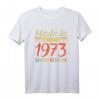 Lustiges 48. Geburtstag T-Shirt Jahrgang 1973 - Vintage Style Geschenkidee für Sie und Ihn, Perfekt für Familienmitglieder & Freunde