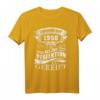 Herren Geburtstags T-Shirt 1958 – Lustiges Jahrgangsgeschenk zum 65. Geburtstag