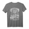 Herren Geburtstags T-Shirt 1958 – Lustiges Jahrgangsgeschenk zum 65. Geburtstag