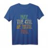 Kinder 4. Geburtstag Mai - May the 4th be w with you T-Shirt, Level-4 Complete, Vintage Retro Design für Jungen und Mädchen